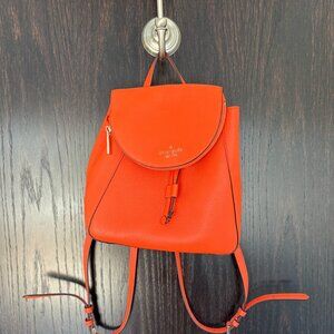 Kate Spade Medium Leila Backpack orange